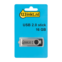 123inkt USB 2.0-stick 16GB