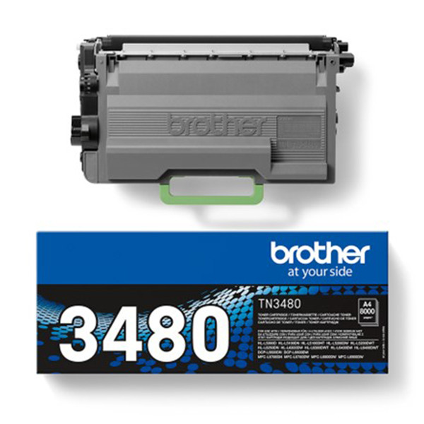 Brother TN-3480 toner zwart hoge capaciteit (origineel) TN-3480 051078 - 1