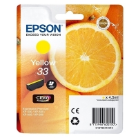 Epson 33 (T3344) inktcartridge geel (origineel) C13T33444010 C13T33444012 902011
