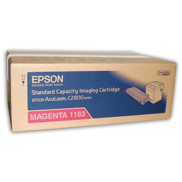 Epson S051163 imaging cartridge magenta (origineel) C13S051163 028152 - 1