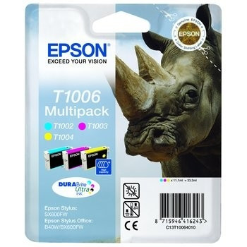 Epson T1006 multipack 3 inktcartridges (origineel) C13T10064010 026226 - 1