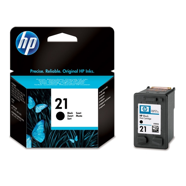 HP 21 (C9351AE) inktcartridge zwart (origineel) C9351AE 031750 - 1