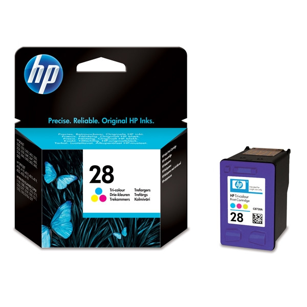 HP 28 (C8728AE) inktcartridge kleur (origineel) C8728AE 031290 - 1