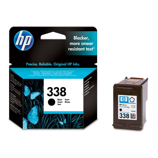 HP 338 (C8765EE) inktcartridge zwart (origineel) C8765EE 030425 - 1