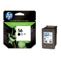 HP 56 (C6656AE) inktcartridge zwart (origineel) C6656AE 031250