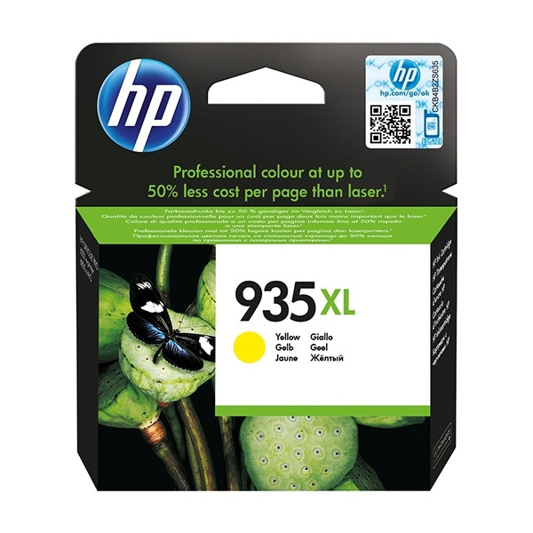 HP 935XL (C2P26AE) inktcartridge geel hoge capaciteit (origineel) C2P26AE 044394 - 1